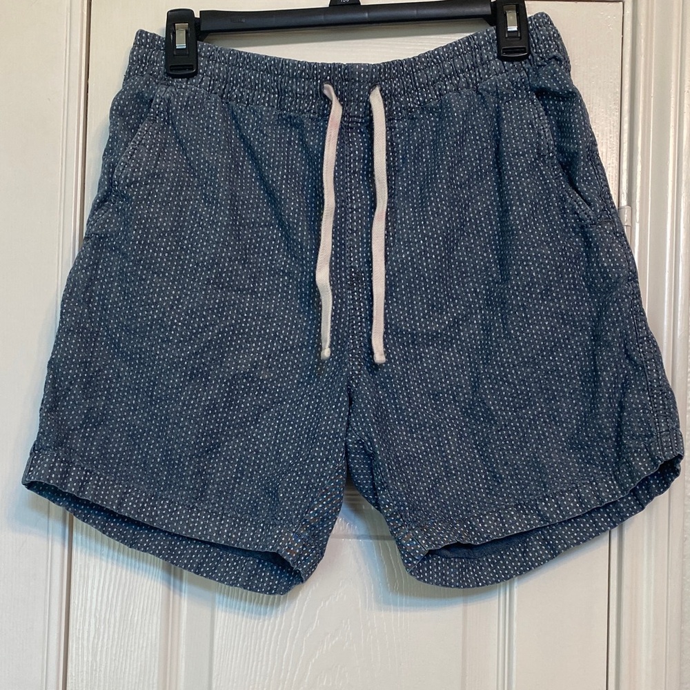 J. Crew Blue Patterned Men's Shorts